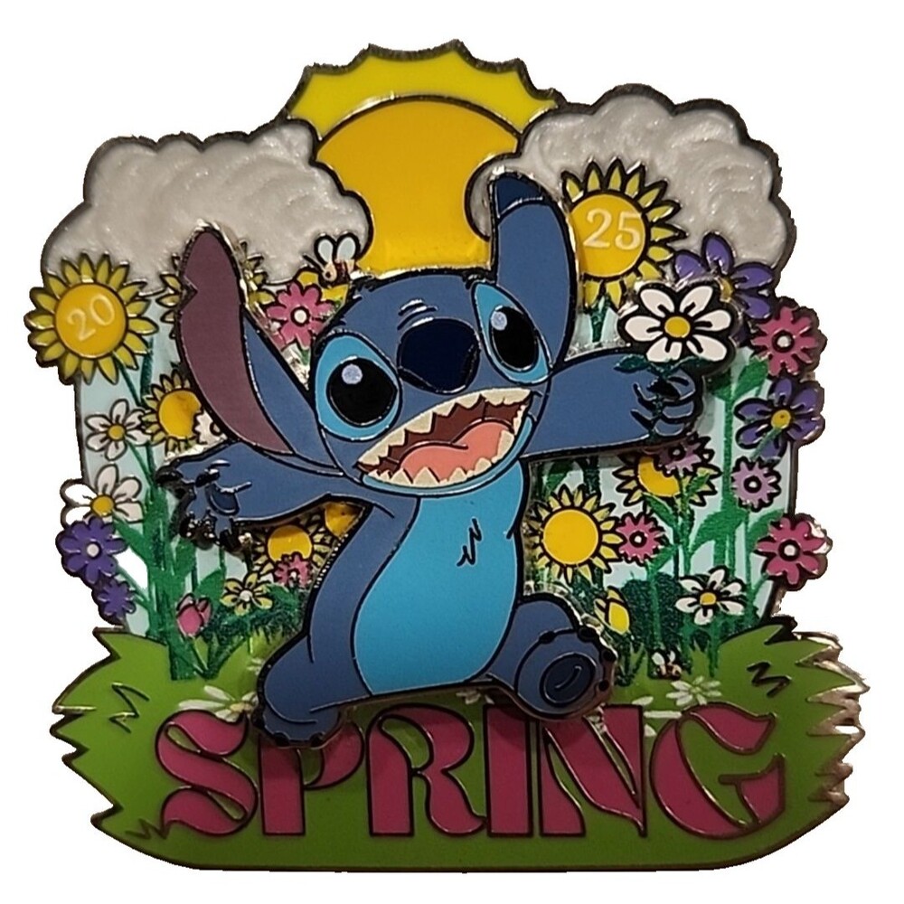Disney Pin Stitch Spring 2025 Celebrating 25 Years of Trading LE 3000 171368